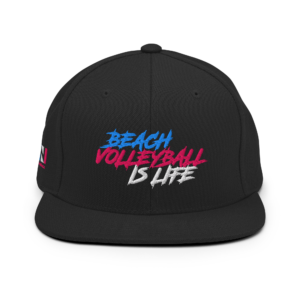 Beach Volleyball is Life Snapback Hat - Image 8
