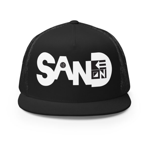 Sand Flat Bill Trucker Cap