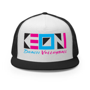 Logo Flat Bill Trucker Cap - Image 2