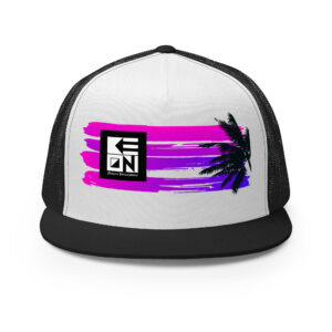 Waikiki Flat Bill Trucker Cap