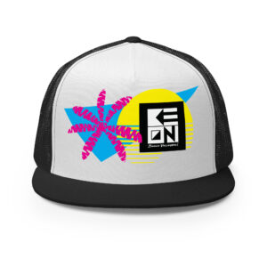 Miami Flat Bill Trucker Cap - Image 2