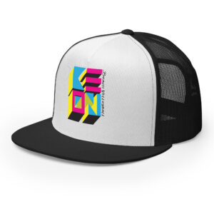 3D Flat Bill Trucker Cap - Image 3