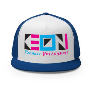 Logo Flat Bill Trucker Cap