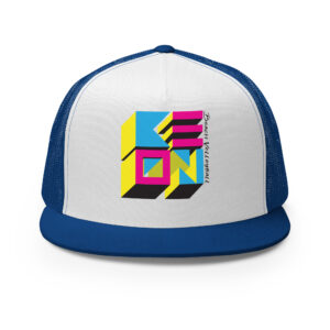 3D Flat Bill Trucker Cap - Image 6