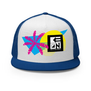 Miami Flat Bill Trucker Cap - Image 6