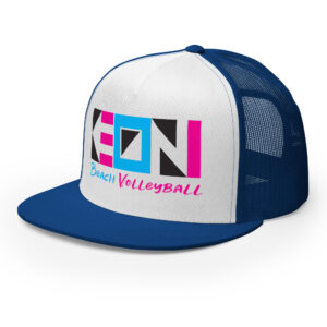 Logo Flat Bill Trucker Cap - Image 7