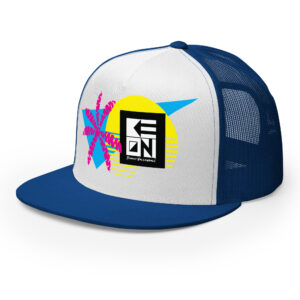 Miami Flat Bill Trucker Cap - Image 7