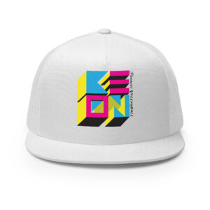 3D Flat Bill Trucker Cap