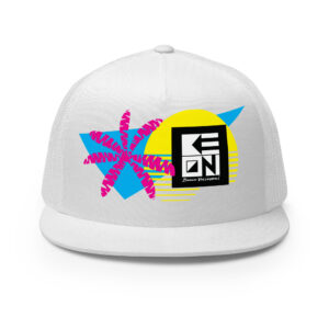 Miami Flat Bill Trucker Cap