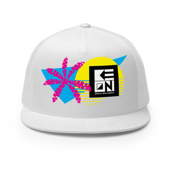 Miami Flat Bill Trucker Cap
