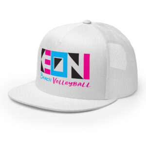 Logo Flat Bill Trucker Cap - Image 5