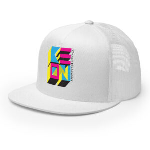 3D Flat Bill Trucker Cap - Image 5