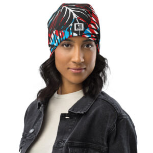 Palms Red Skull Cap - Image 5