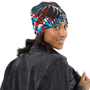 Palms Red Skull Cap - Image 3