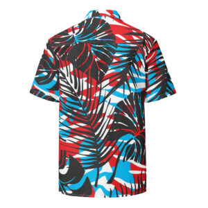 Palms Red Aloha Shirt - Image 4