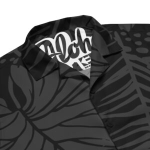 Black Aloha Shirt - Image 6