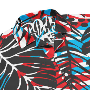 Palms Red Aloha Shirt - Image 6