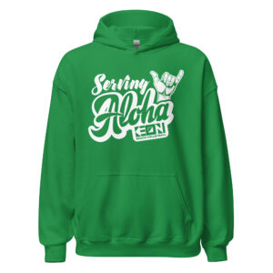 Serving Aloha Unisex Heavy Hoodie