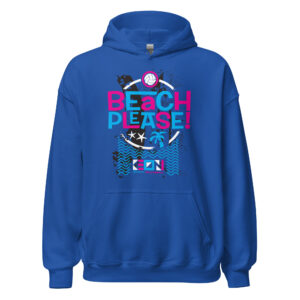 Beach Please Unisex Heavy Hoodie - Image 2