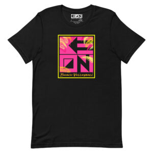 Pink Palms Unisex T-Shirt - Image 2