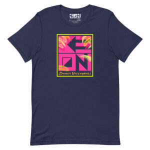 Pink Palms Unisex T-Shirt - Image 3