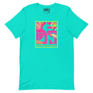 Pink Palms Unisex T-Shirt - Image 4