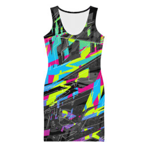 Fractured Aloha Dress
