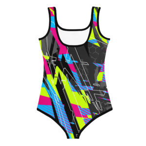 Fractured Young Girls Swimsuit - Image 4