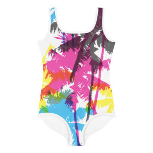 Pali Palms Young Girls Swimsuit