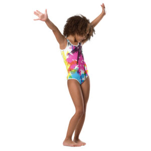 Pali Palms Young Girls Swimsuit - Image 2