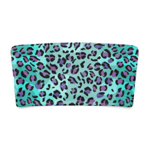 Leopard Bandeau Bikini Top
