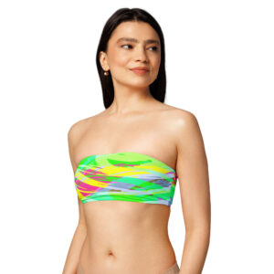 Recycled bandeau bikini top - Image 4