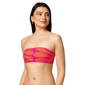 Monstera Bandeau Bikini Top - Image 4