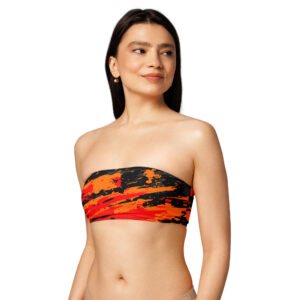Recycled bandeau bikini top - Image 4