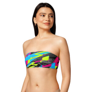 Fractured Bandeau Bikini Top - Image 5