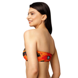 Recycled bandeau bikini top - Image 5