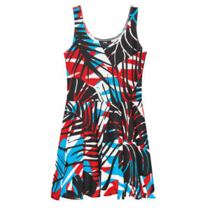 Palms Red Sun Dress