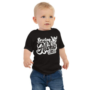 Serving Aloha Baby Tee - Image 2
