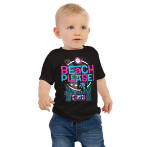 Beach Please Baby Tee - Image 2