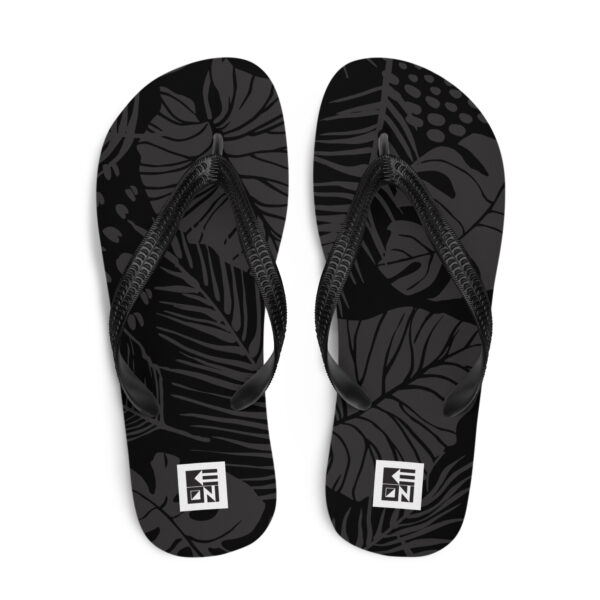 Black Palms Slippahs