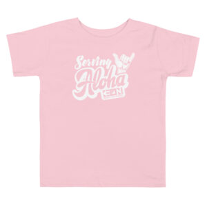 Serving Aloha Toddler Tee - Image 3