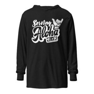 Serving Aloha Lightweight Hoodie