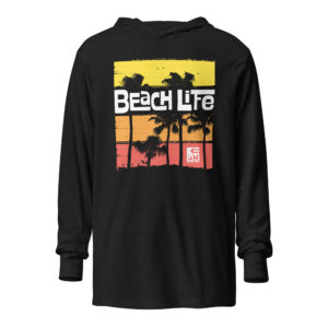 Beach Life Lightweight Hoodie - Image 2