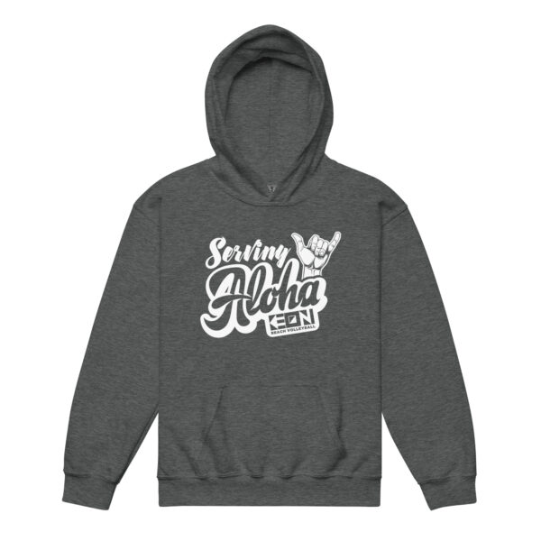 Serving Aloha Youth Heavy Hoodie
