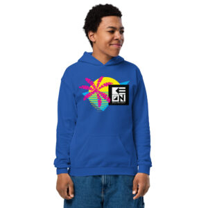 Miami Youth Youth Heavy Hoodie - Image 2