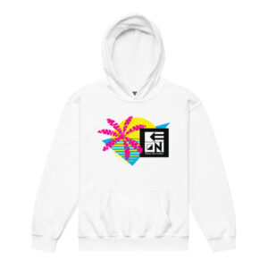 Miami Youth Youth Heavy Hoodie - Image 4