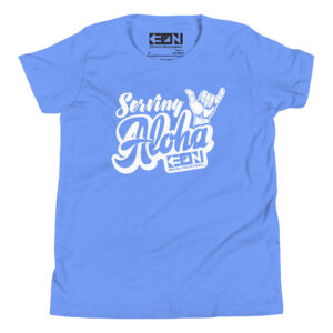 Serving Aloha Youth Tee - Image 5