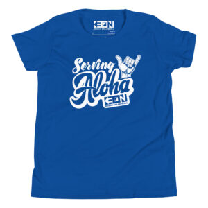 Serving Aloha Youth Tee