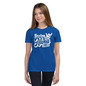 Serving Aloha Youth Tee - Image 2