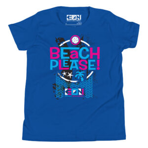 Beach Please Youth Tee - Image 3